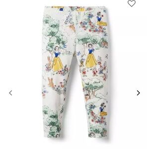 Janie & Jack Disney Snow White Toile Leggings